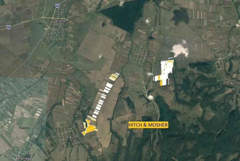 Teren agricol extravilan de 1309800 mp, în Drauț