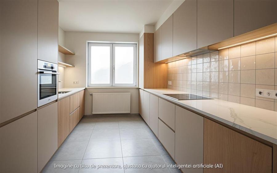 Apartament cu 3 camere semidecomandat în Gara de Nord
