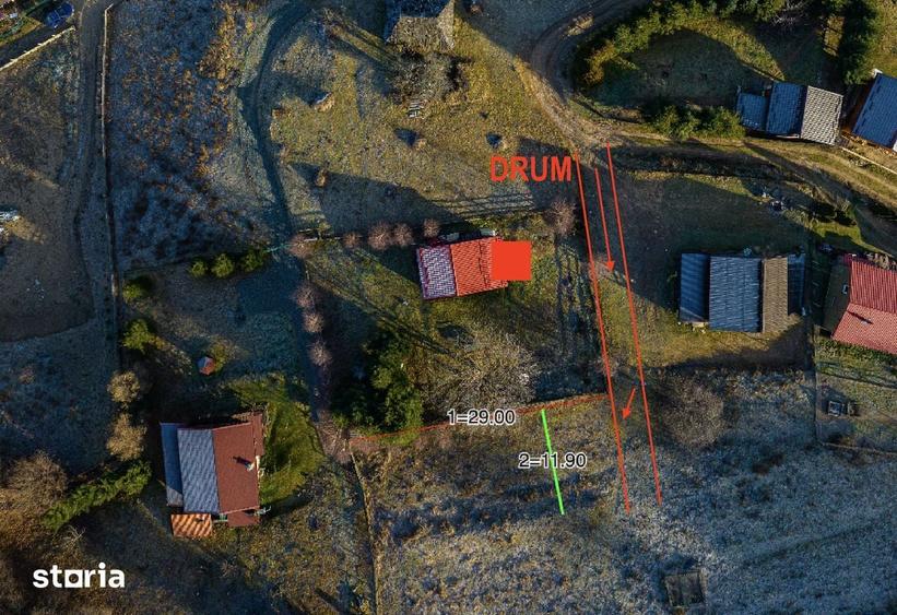 Teren intravilan pentru cabana | Some?u Rece, 24 km Cluj - 2