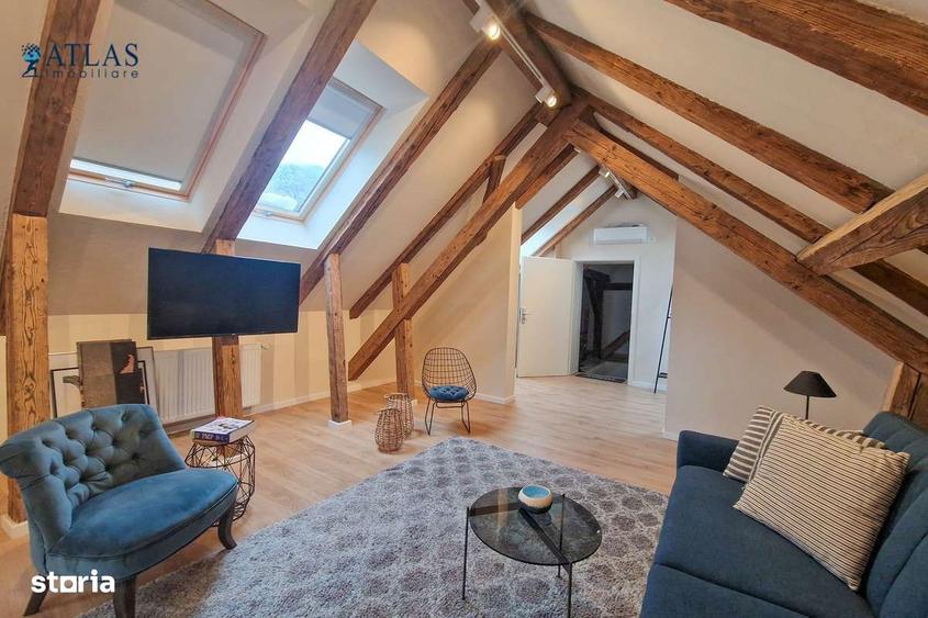 Apartament cu 2 camere, mobilat în Centrul Istoric