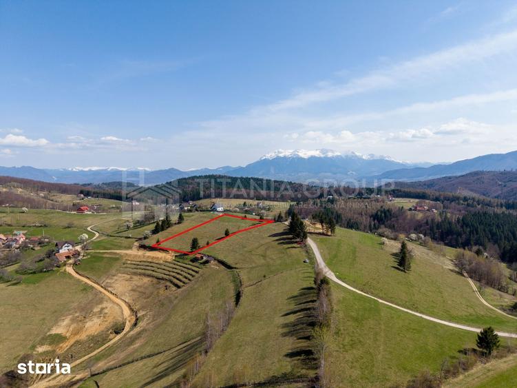 Teren de 3791 mp, în Moieciu