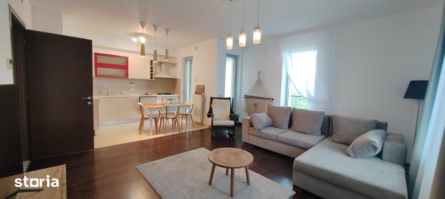 Apartament cu 3 camere, mobilat în Berceni