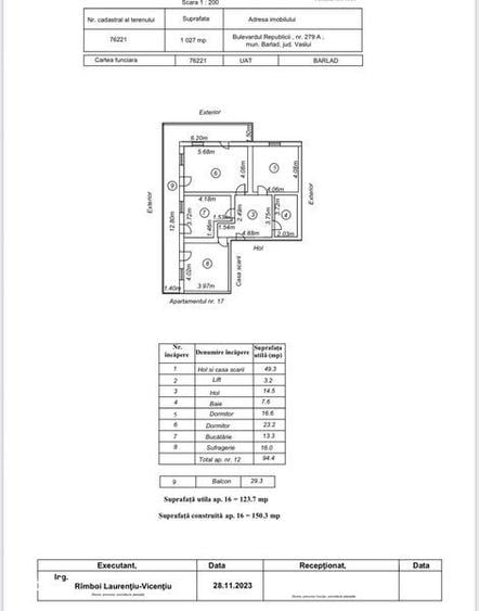 Apartamente 3 camere bloc nou - 4