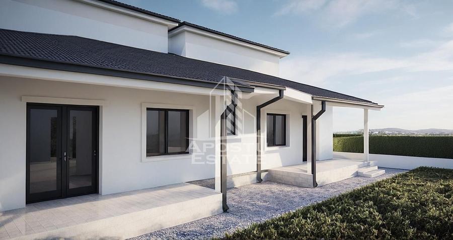 Duplex cu 4 camere cu Canalizare în Giarmata