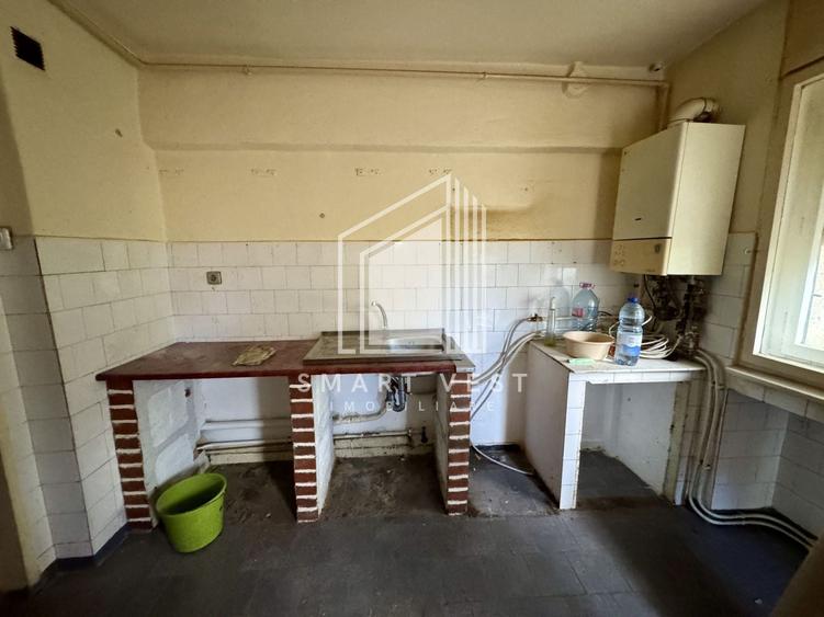 Apartament cu 2 camere semidecomandat în Micro 16
