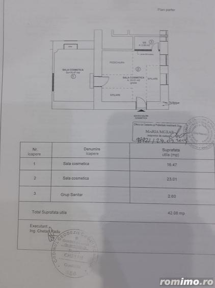Spațiu comercial, de 42 mp, în Central