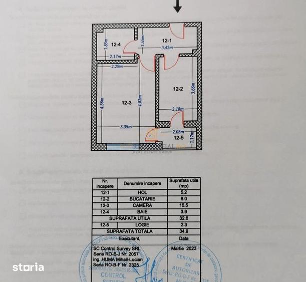 Garsoniera noua, gata de locuit, mobilata modern, Metrou Aparatori - 9