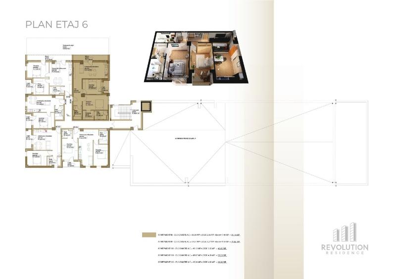Apartament cu 3 camere decomandat în Hotvon