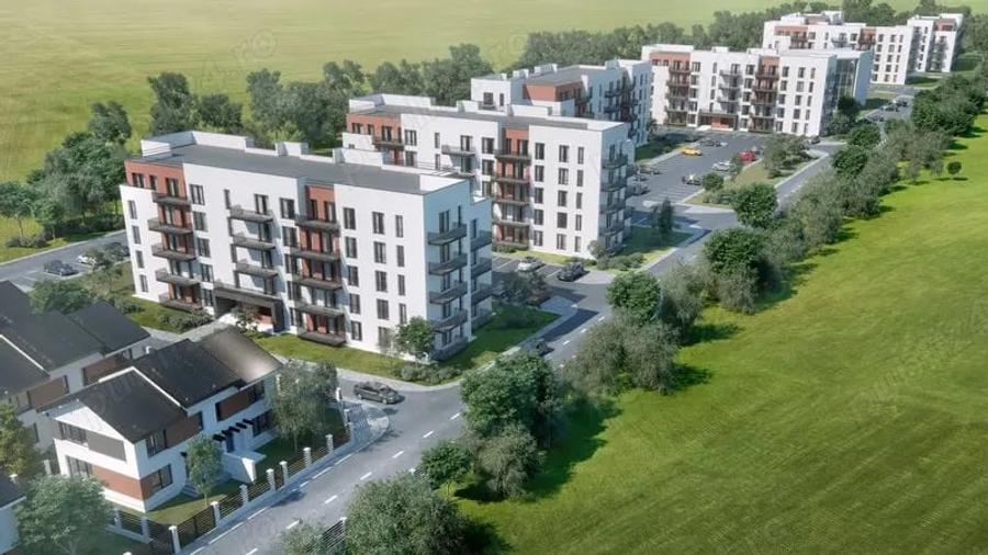 Apartament cu 2 camere decomandat în Exterior Vest
