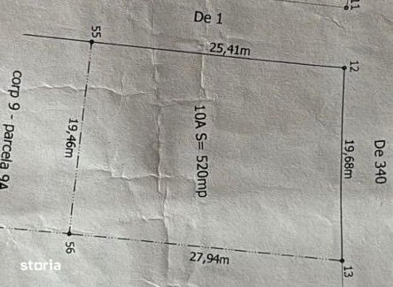 Teren de 520 mp, în Malu Mare
