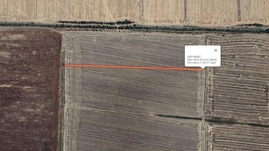 Teren agricol extravilan în Curcani