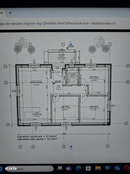 Casă cu 3 camere cu Teren 510 Mp în Cheriu