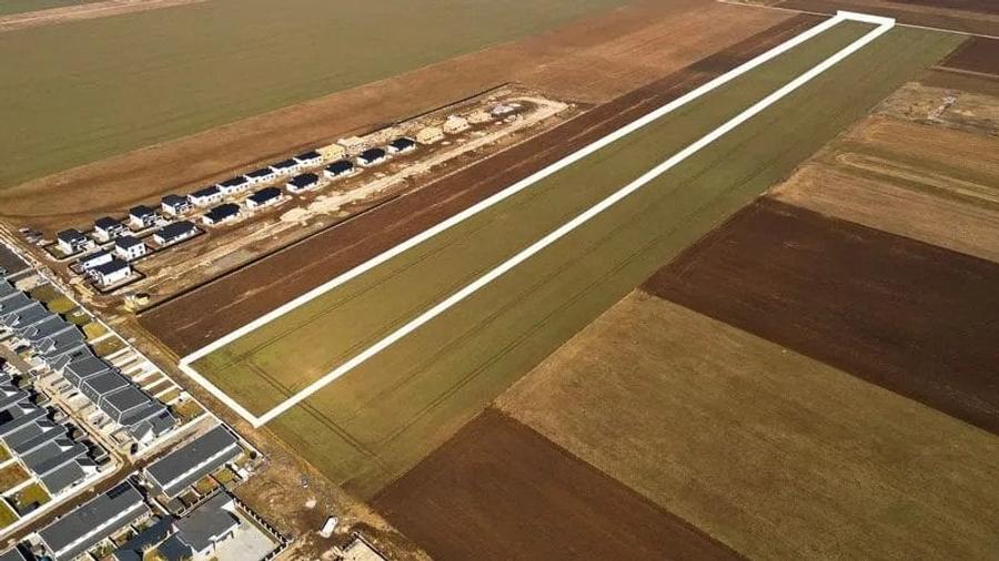 Teren de 38500 mp, în Tărlungeni