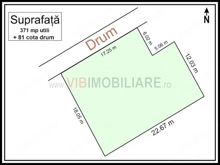 Teren de 452 mp, în Băneasa