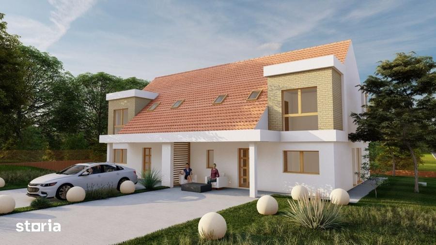 Casă cu 4 camere cu Teren 429 Mp în Chinteni