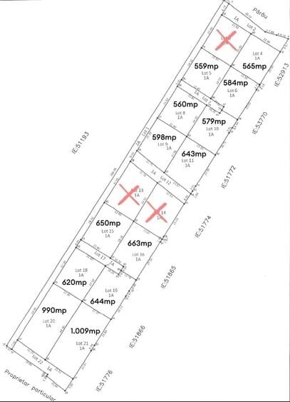 Teren Construcții intravilan de 559 mp, în Crăciunești