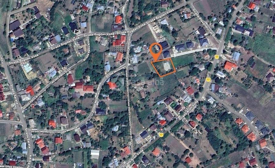 Casă individuală cu 4 camere cu Canalizare în Aroneanu