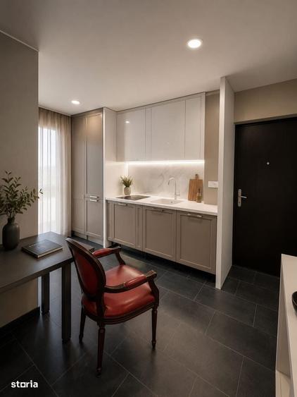 Apartament cu 2 camere semidecomandat în Central