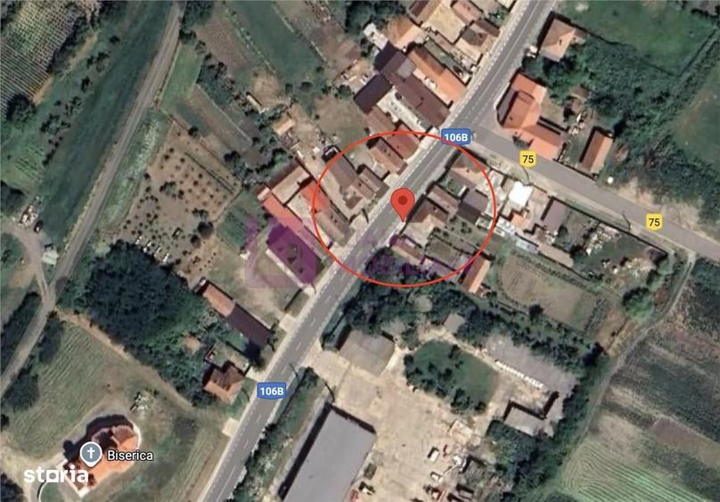 Casă cu 4 camere cu Teren 1272 Mp în Loamneș