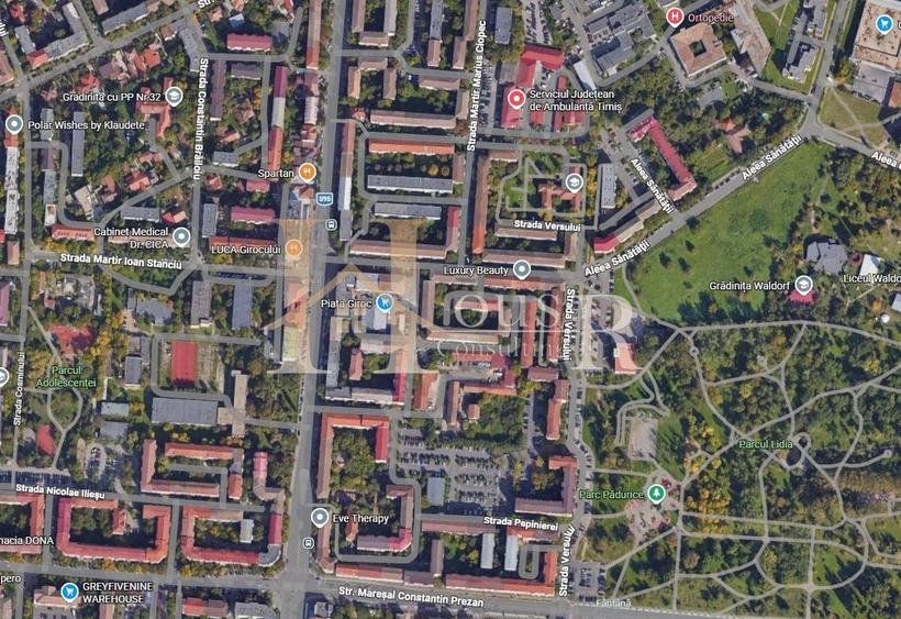 Apartament cu 2 camere în Girocului