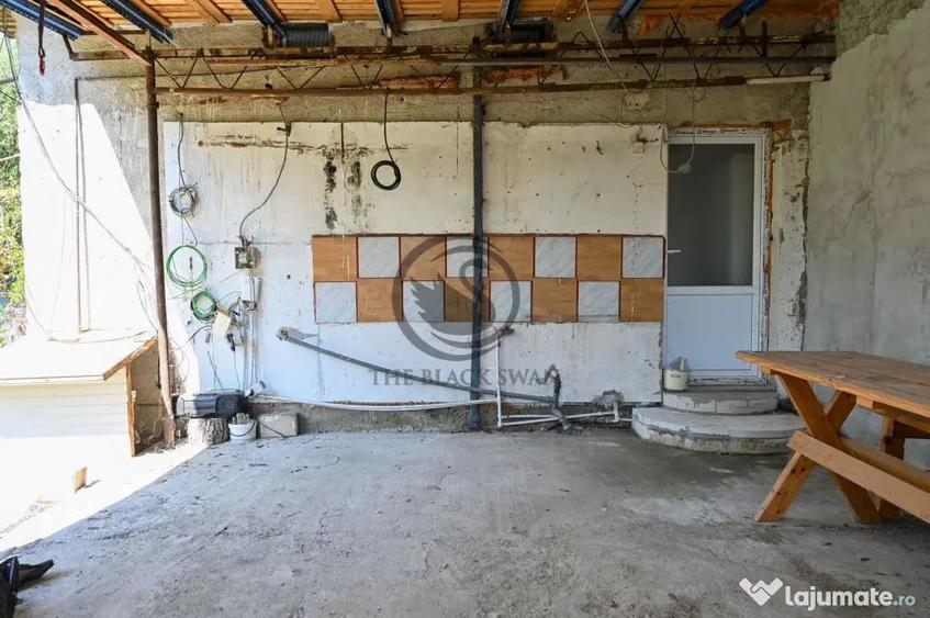 Casă cu 2 camere cu Teren 2846 Mp în Coada Izvorului
