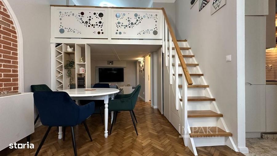 Studio cu Mezanin | Cladire Istorica | Zona SORA - Ultracentral - 2