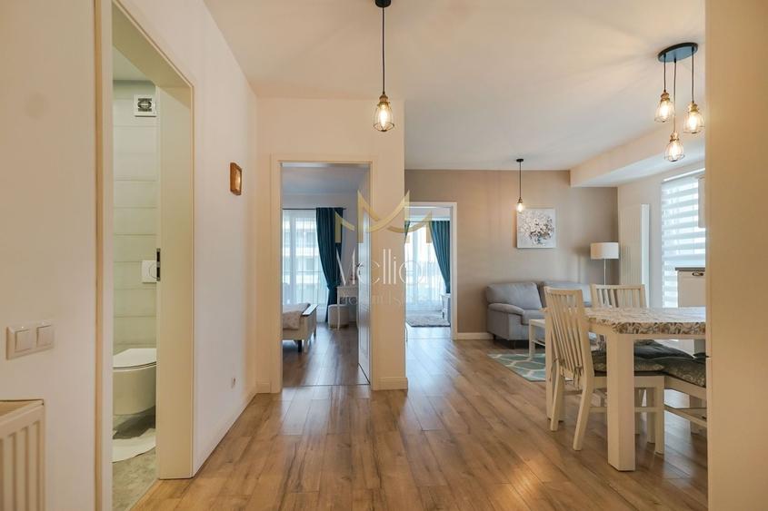 Apartament cu 3 camere semidecomandat, mobilat în Gheorgheni