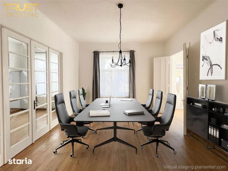 Apartament cu 3 camere, mobilat în Central