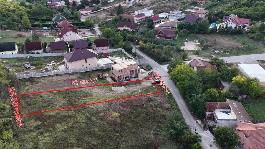 Teren Construcții intravilan de 1250 mp, în Dealuri Oradea