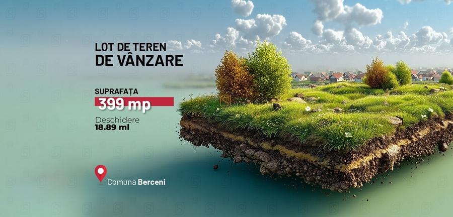Teren intravilan 399 mp, zona excelenta in Comuna Bercenni, Ilfov - 1