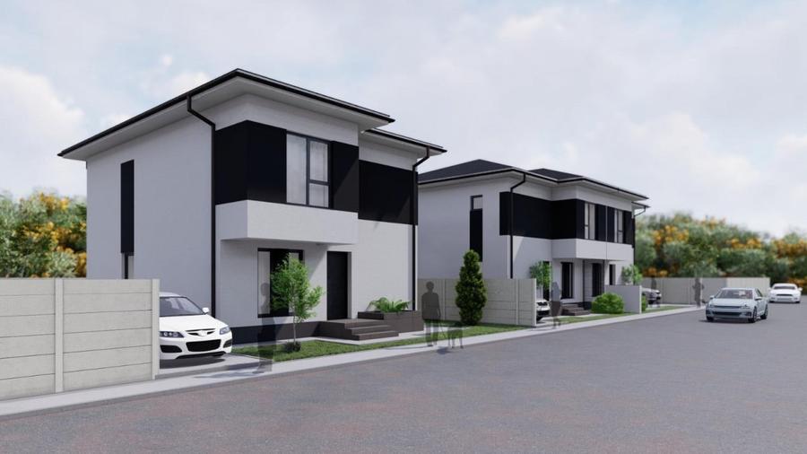 Duplex cu 4 camere cu Canalizare în Bragadiru