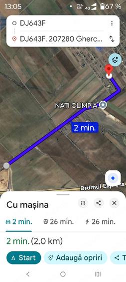 Teren de 500 mp, în Ghercești