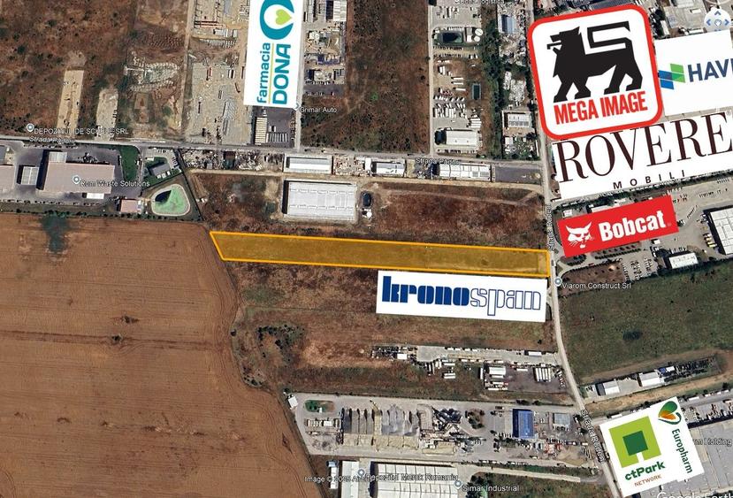 Teren Construcții intravilan de 14352 mp, în Nord