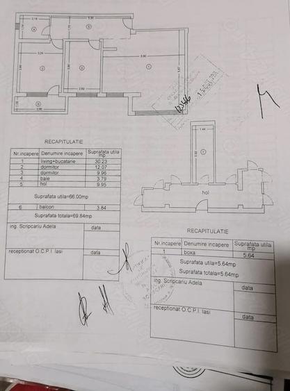 Apartament cu 3 camere decomandat în Valea Lupului