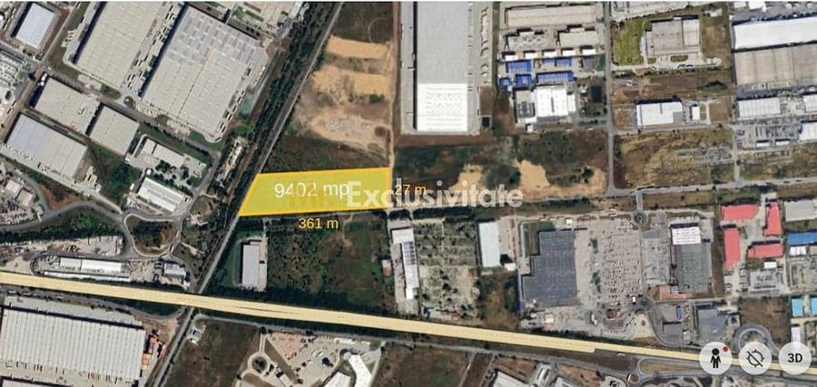 Teren de 9402 mp, în Chiajna