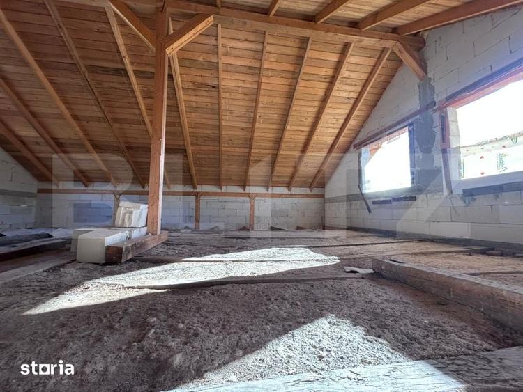 Casă cu 2 camere cu Teren 1360 Mp în Așchileu