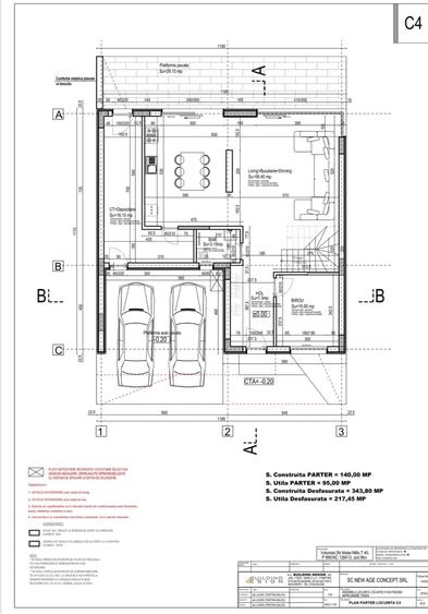 Duplex cu 5 camere cu Piscina în Central
