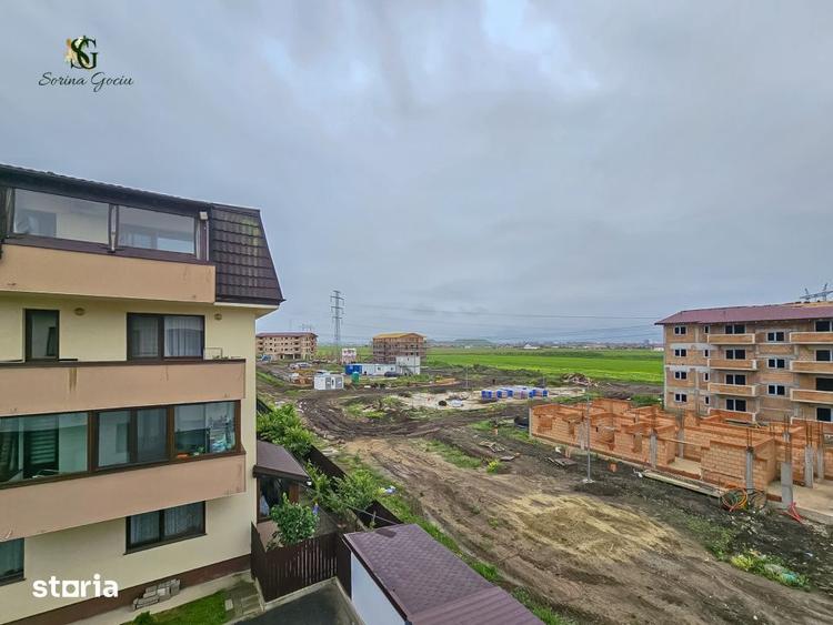 Apartament cu 2 camere decomandat, mobilat în Sânpetru