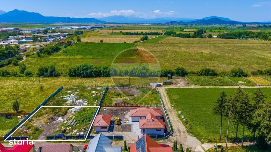 Teren 1,252mp Prejmer | Strada noua | COMISION 0% - 6