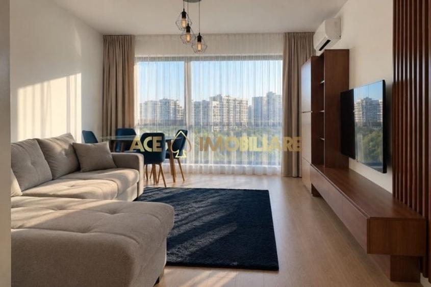 Apartament cu 2 camere decomandat, mobilat în Pipera