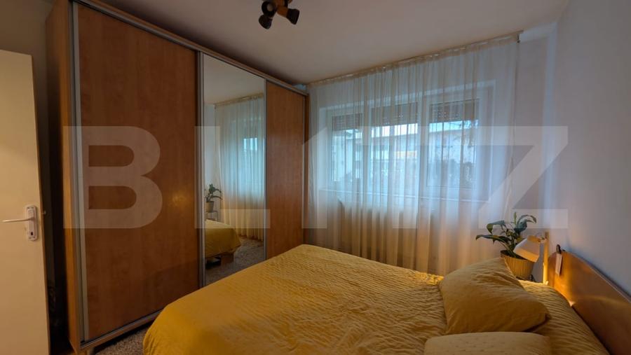 Apartament cu 2 camere semidecomandat, mobilat în Aleea Trandafirilor