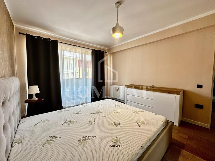 Apartament cu 2 camere decomandat, mobilat în Florești