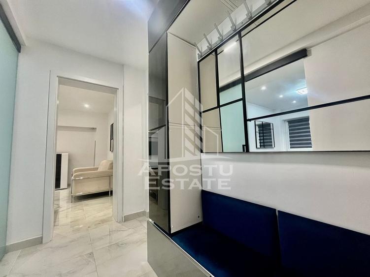 Apartament cu 3 camere semidecomandat, mobilat în Podgoria