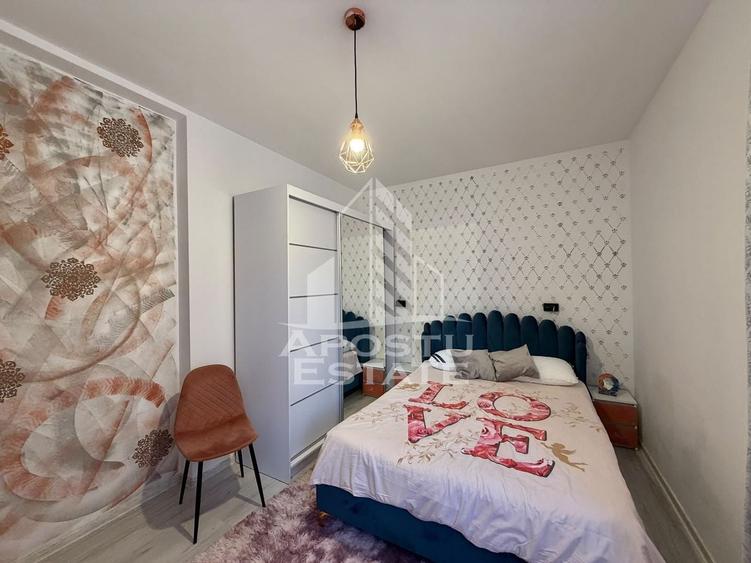 Apartament cu 2 camere semidecomandat, mobilat în Giroc