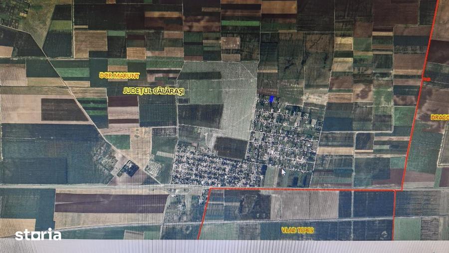 Teren de 2400 mp, în Dor Mărunt