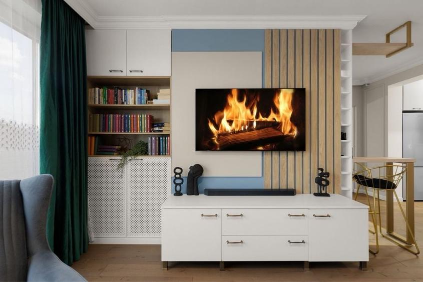 Apartament cu 2 camere semidecomandat în Exterior Vest