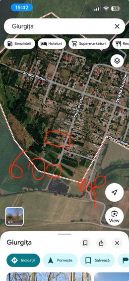 Teren de 20000 mp, în Giurgița