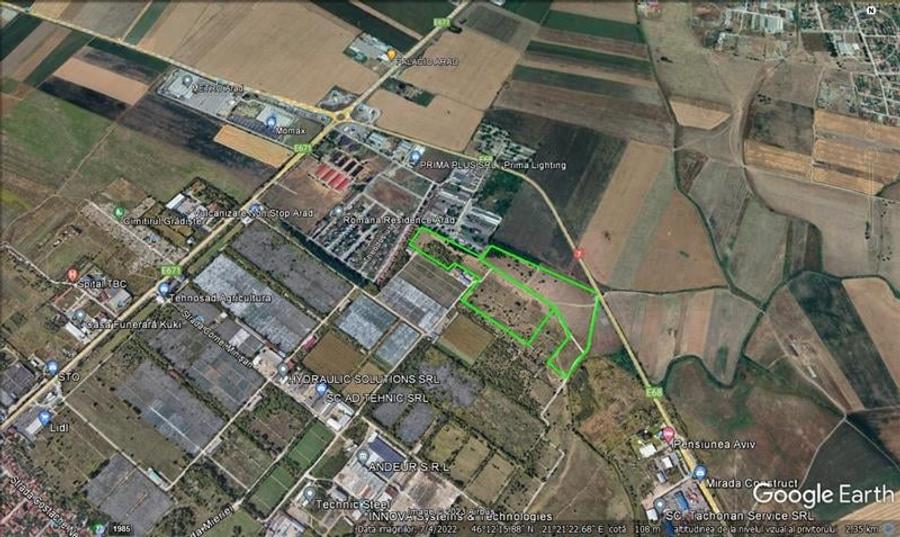 Teren agricol intravilan de 80000 mp, în Grădiște