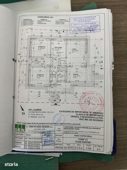 Casă cu 3 camere cu Teren 450 Mp în Tărtășești