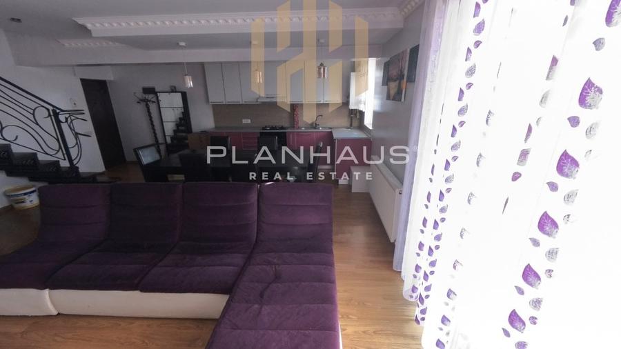 Apartament cu 4 camere semidecomandat, mobilat în Hotvon